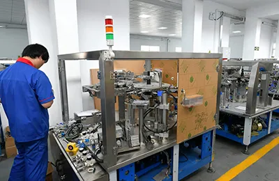 Zona de puesta en marcha y pruebas