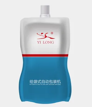 Bolsa con boquilla de diseño especial