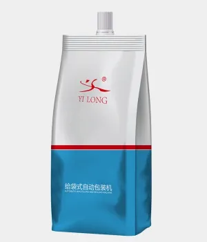 Bolsa de cuatro sellos con boquilla