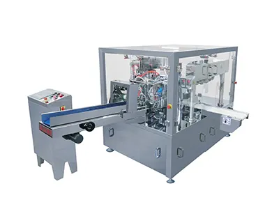 Máquina de llenado y sellado de alta velocidad (máx. 70 bolsas/min)